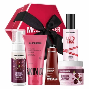 Подарунковий набір Cherry Kiss Mr.SCRUBBER