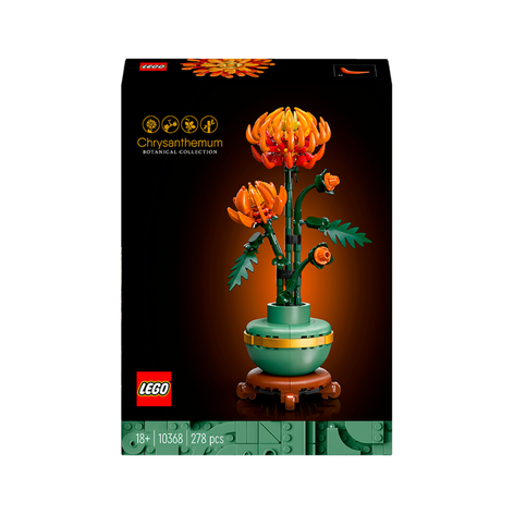 LEGO Icons Хризантема (10368)