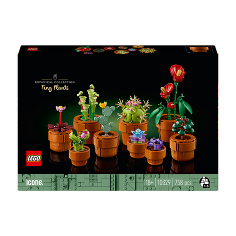 LEGO Icons Растения в миниатюре (10329)