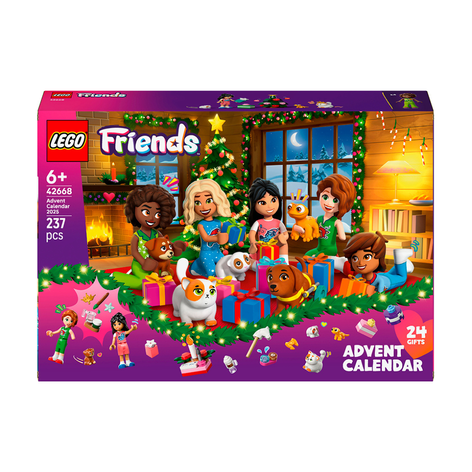 LEGO Friends Адвент-календарь 2025 (42668)