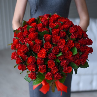 Букет 101 красная роза Эль Торо