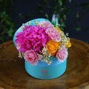Квіти в коробці з милом "Літній світанок"