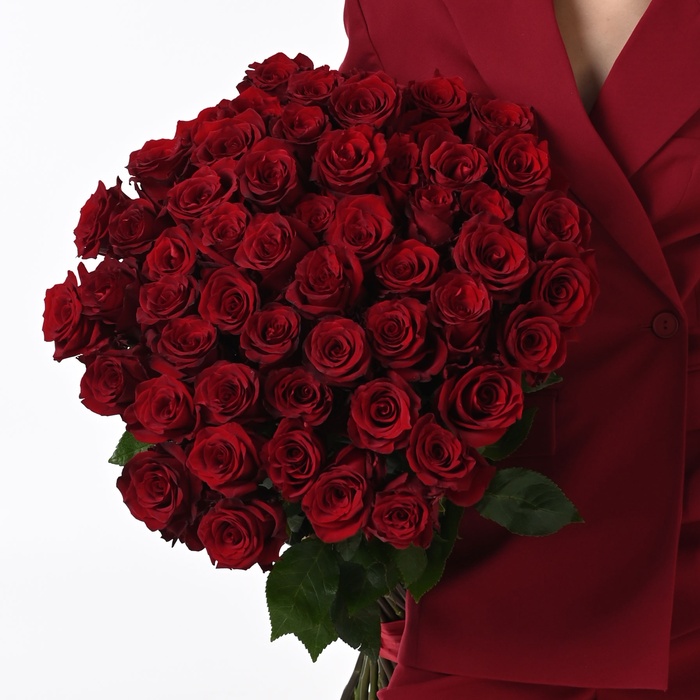Букет 51 троянда Експлорер