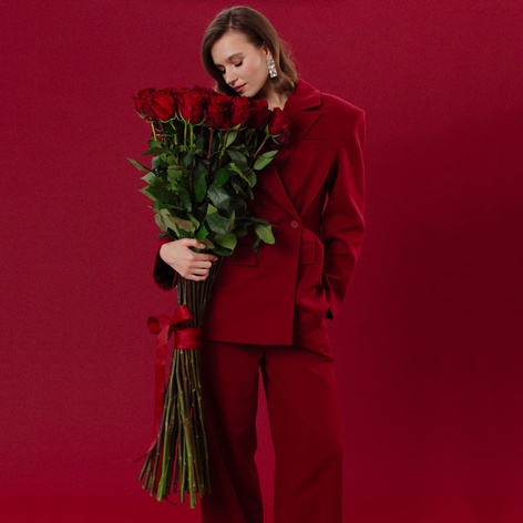 Букет 25 роз Эксплорер