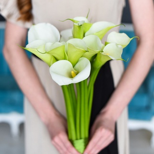 Букет 15 білих калл