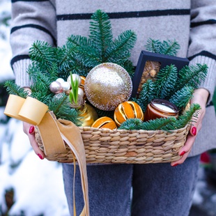 Подарунковий набір з свічкою