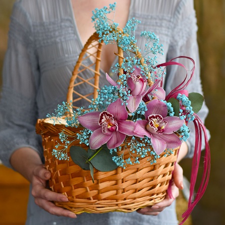 Пасхальная корзина нежное облако