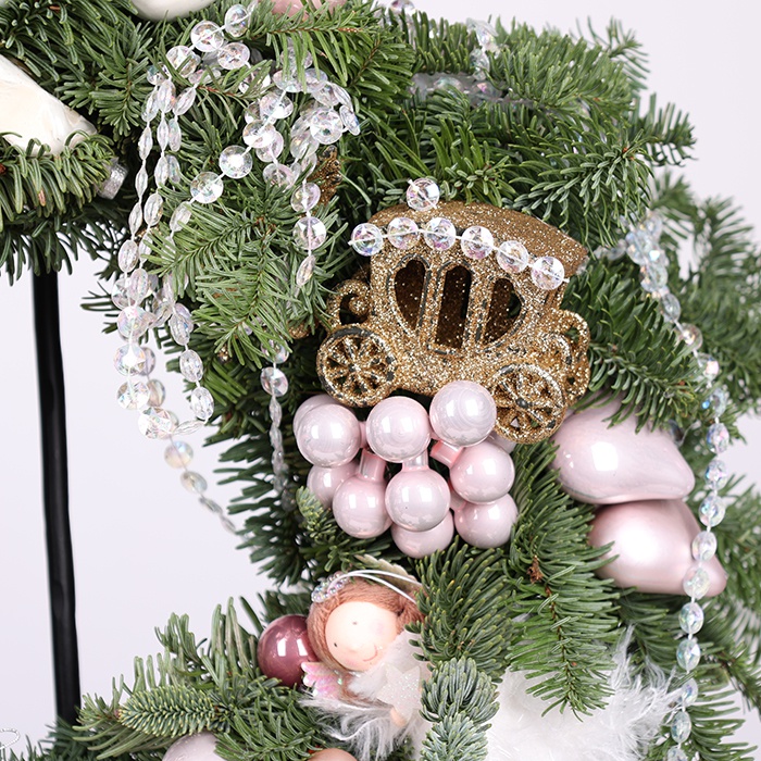 Новогодний венок "Для принцессы"