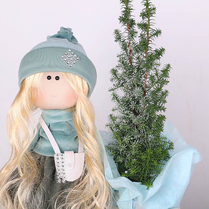 Інтер'єрна лялька "Снігова королева"