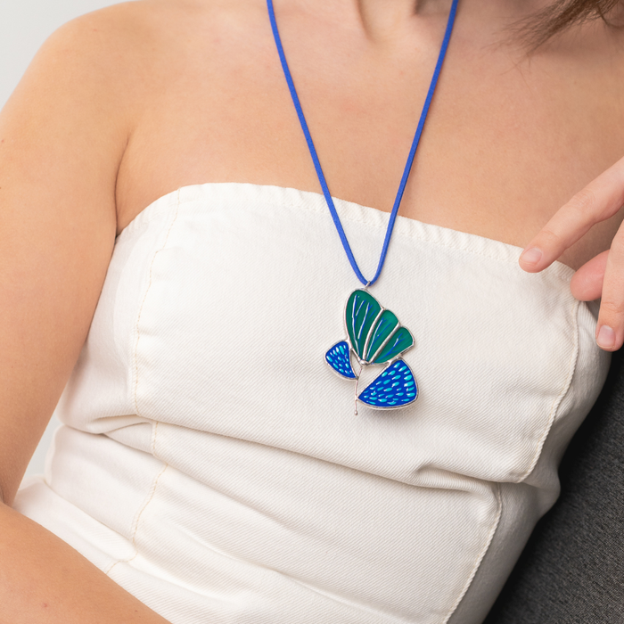 Підвіска Синя квітка