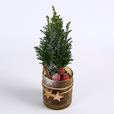 Зимняя композиция "Волшебный лес"