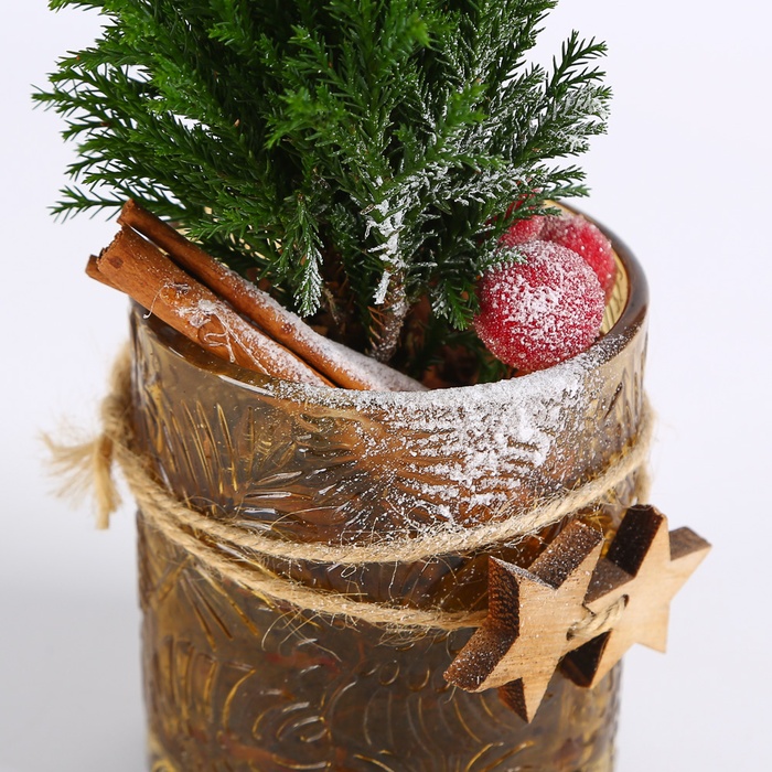 Зимняя композиция "Волшебный лес"