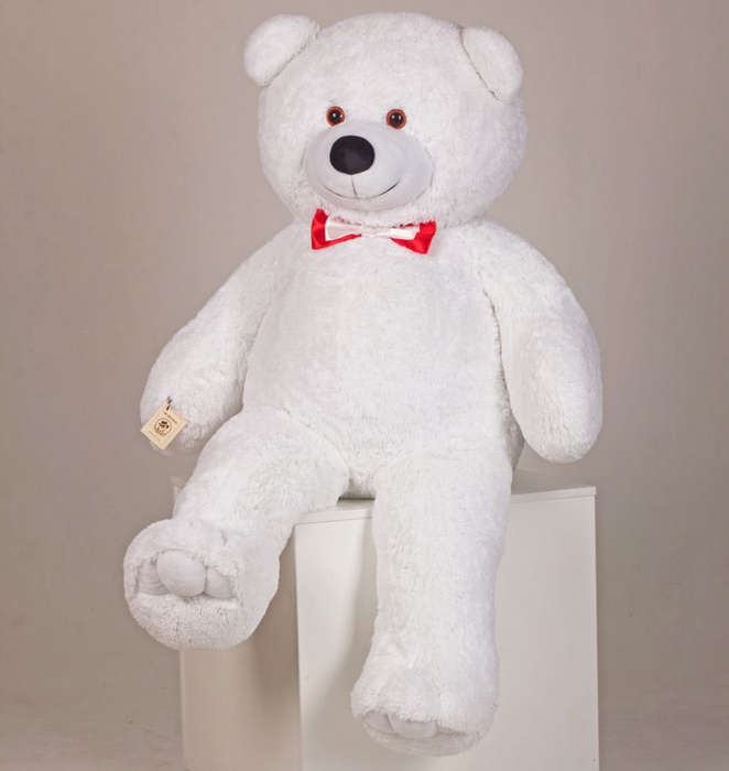 М'яка іграшка ведмідь білий, XL