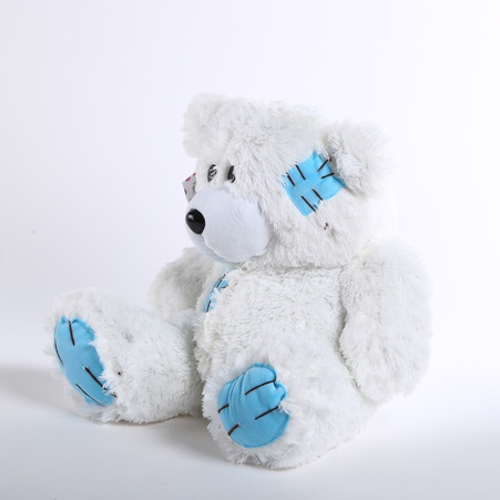 Мягкая игрушка Медведь Тедди, белый, S