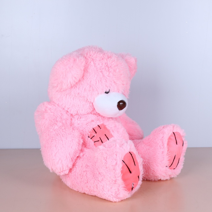 Мягкая игрушка Медведь Тедди, розовый, S