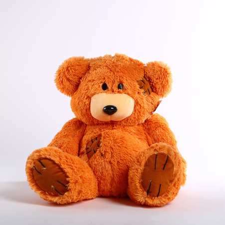 Мягкая игрушка Медведь Тедди, карамель, S