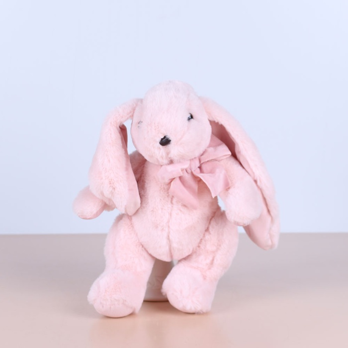 Мягкая игрушка кролик, розовый