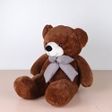 Мягкая игрушка медведь, коричневый, М