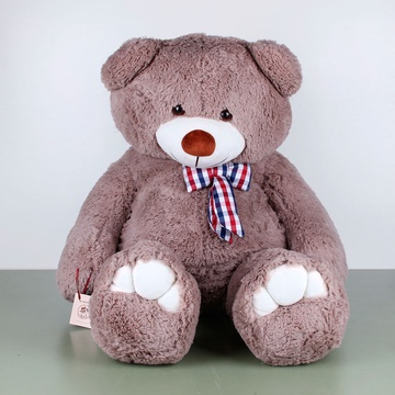 Мягкая игрушка Медведь капучино, 130 см