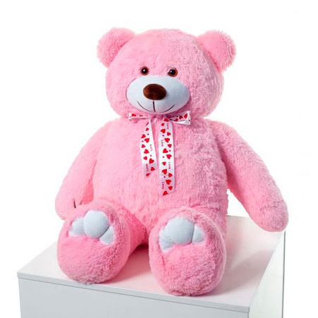 Плюшевий ведмедик Mister Medved рожевий, 110 см