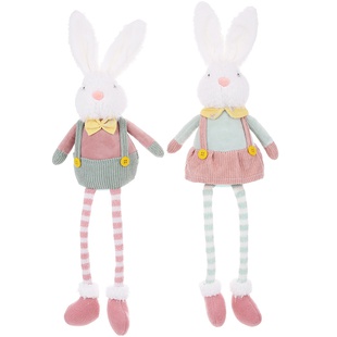 Декоративна м'яка іграшка Кролик