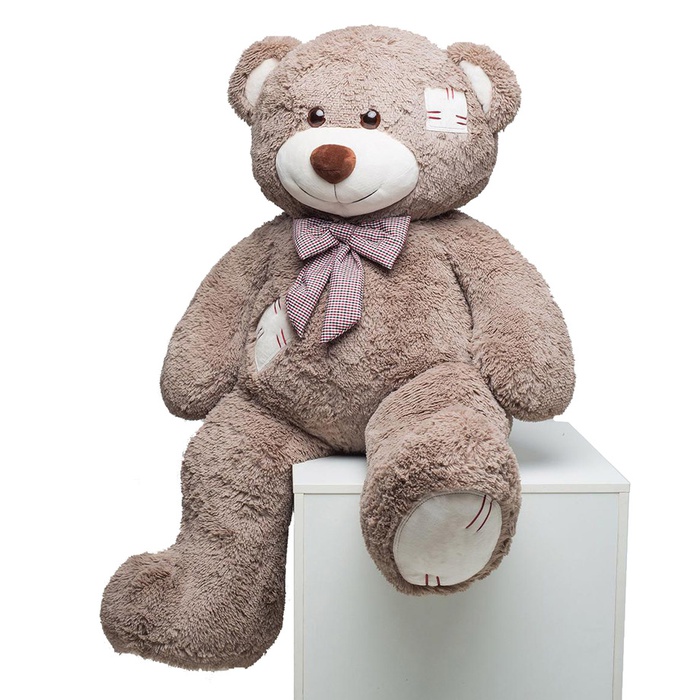 Мягкая игрушка Медведь капучино, XL