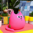 Мягкая игрушка-антистресс "Кот Розовый", мини