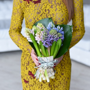 Букет "Ароматні гіацинти"