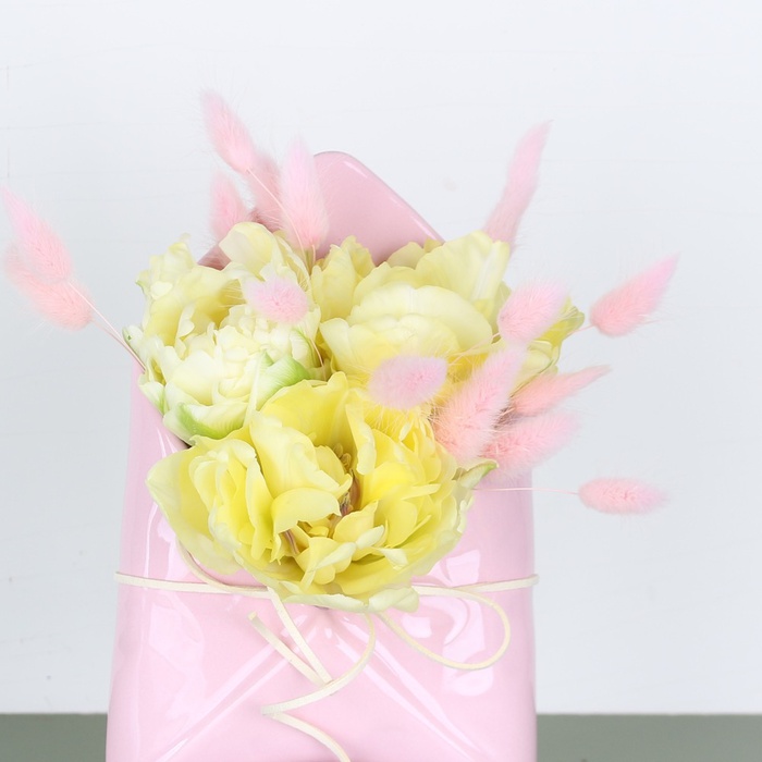 Квіти у конверті "Лимонні тюльпани"
