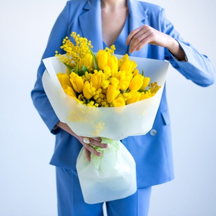 Букет "Весняний оберемок"