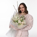 Букет "Белоснежный шик"