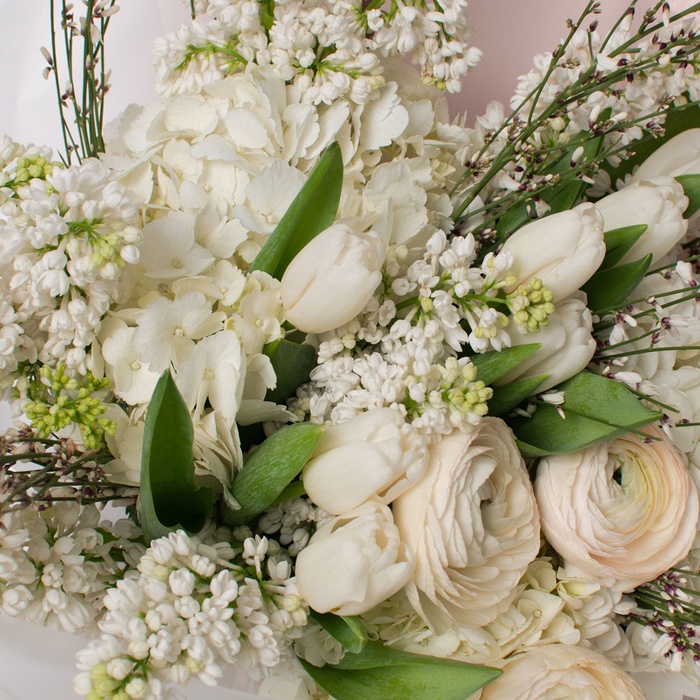 Букет "Белоснежный шик"