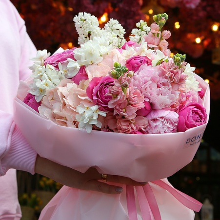 Букет "Рожевий шик"