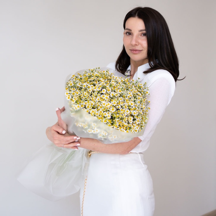 Букет з літніх ромашок