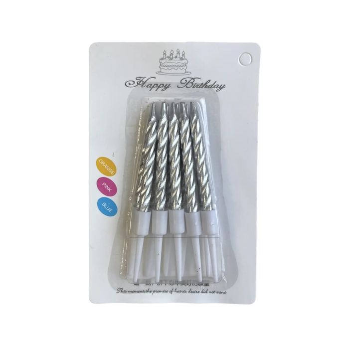 Свечи для торта, витые