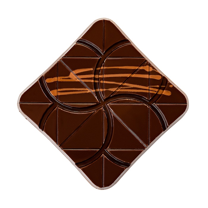 Темний шоколад з шоколадною карамеллю від Spell