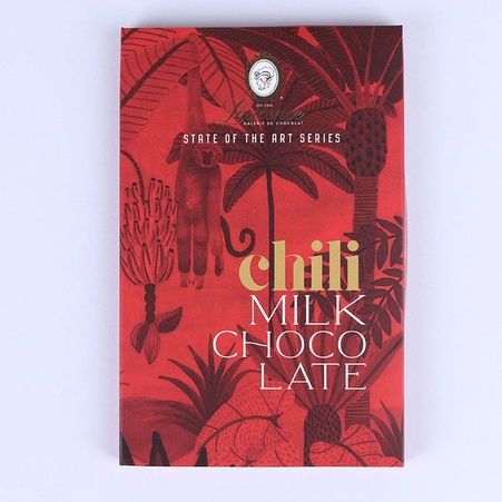 Молочный шоколад с перцем чили Laurence "State of the art"