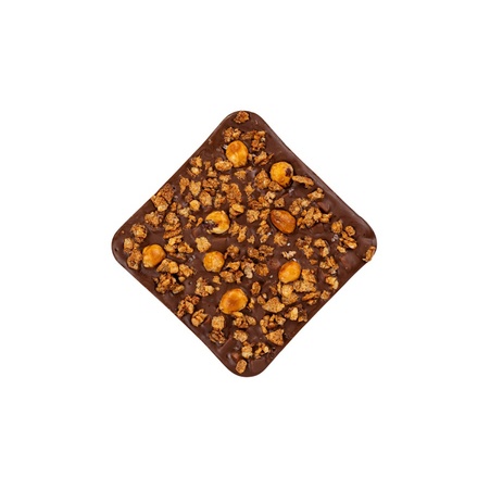 Плитка с соленой карамелью, хлопьями и фундуком от Spell