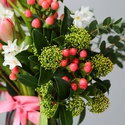 Квіти у вазі "Ніжна весна"
