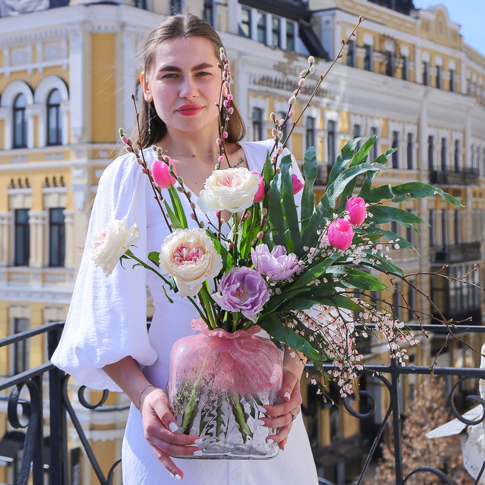 Букет у вазі "Живі акорди"