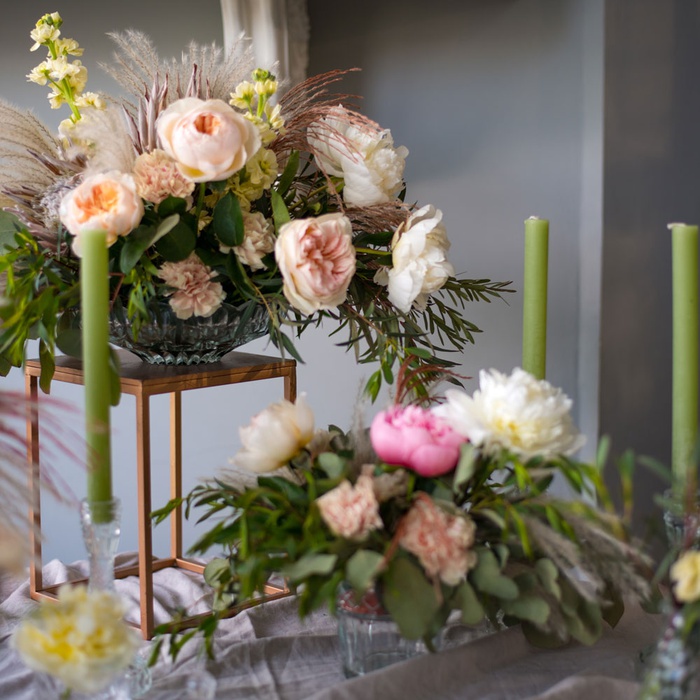 Весільне оформлення "Бохо"