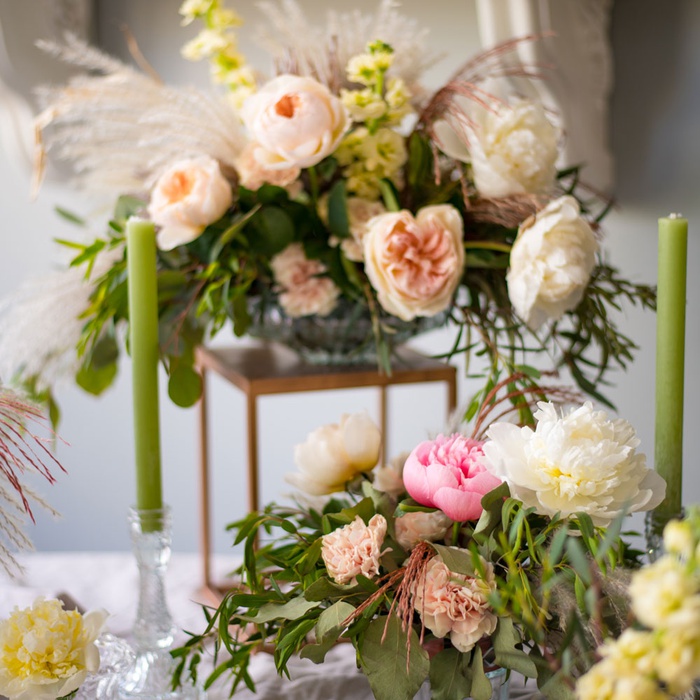 Весільне оформлення "Бохо"