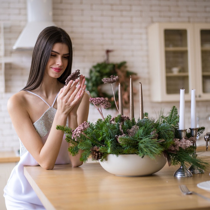 Новогодняя композиция "Сказочная ночь"