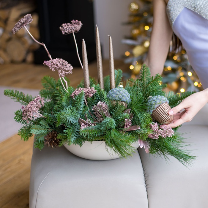 Новогодняя композиция "Сказочная ночь"