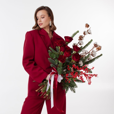 Букет зимний "Первые холода"