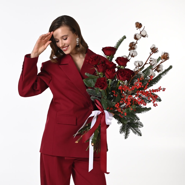 Букет зимний "Первые холода"