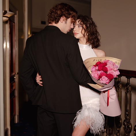 Букет из роз "Джелатто", S