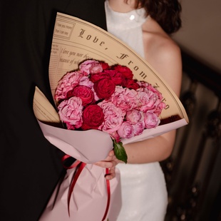 Букет из роз "Джелатто", S